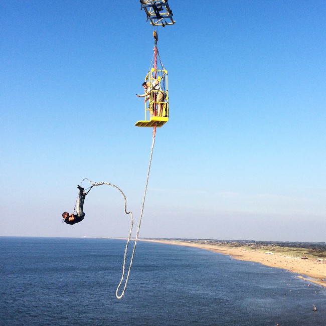 Bungee Jumping di Scheveningen