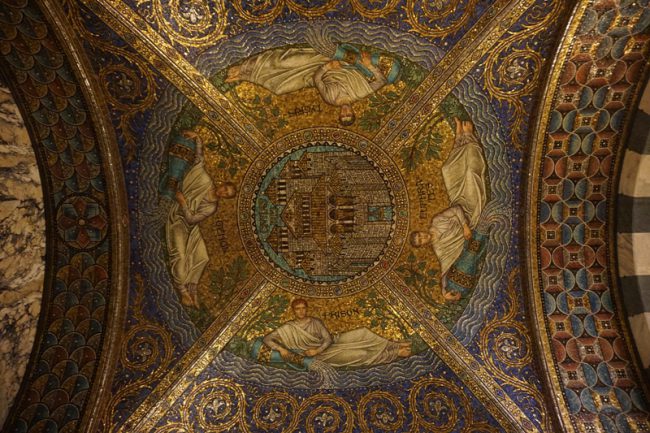 Civitatis Dei (Home of God), a beautiful mosaic